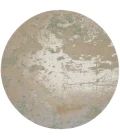 Nourison Twilight Round Area Rug TWI06 Ivory Green 8' Round
