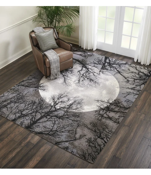 Nourison Twilight Area Rug TWI17 Moon 7'9" x 9'9"