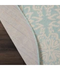 Nourison Jubilant Round Area Rug JUB06-Ivory/Green