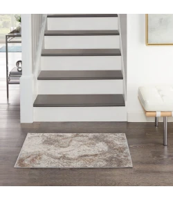 Nourison Home Elation ETN02 Ivory Grey 2 ft. X 3 ft. Area Rug