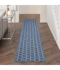 Nourison Twist Reversible Blue TWS01 12 ft. Rect. Rug
