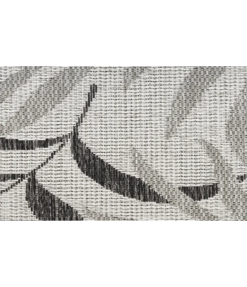 Nourison Garden Oasis Grey GOA01 6 ft. X 9 ft. Rectangle Rug