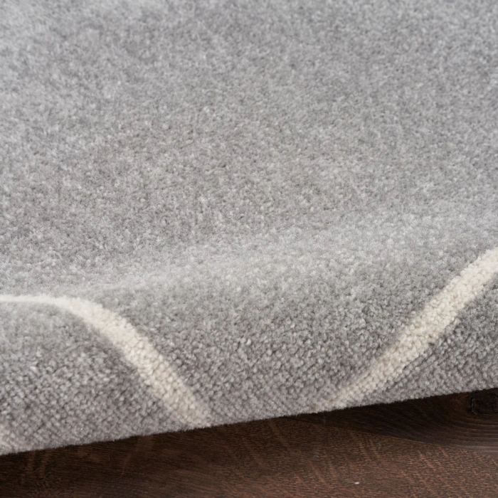 Nourison Nourison Essentials Area Rug NRE02 Grey/Ivory