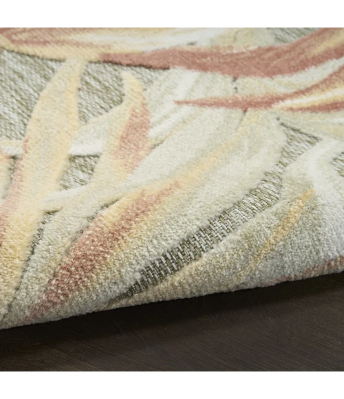 Nourison Aloha Sage Rose ALH43 7 ft. 10 in. X 10 ft. 6 in. Rect. Rug