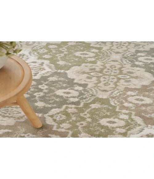 Nourison Grafix Green GRF31 5 ft. 3 in. X 7 ft. 3 in. Rectangle Rug
