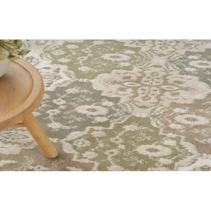 Nourison Grafix Green GRF31 5 ft. 3 in. X 7 ft. 3 in. Rectangle Rug