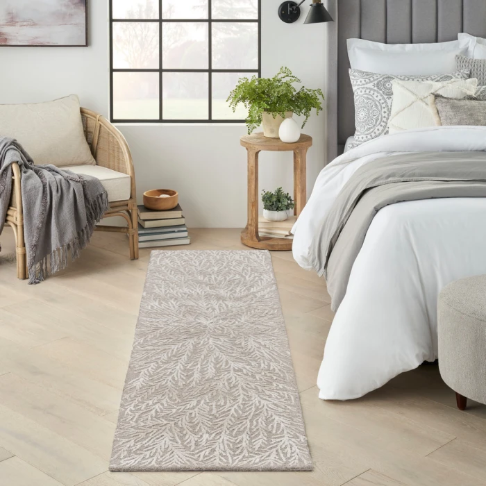 Michael Amini Ma30 Star Area Rug SMR03 Taupe