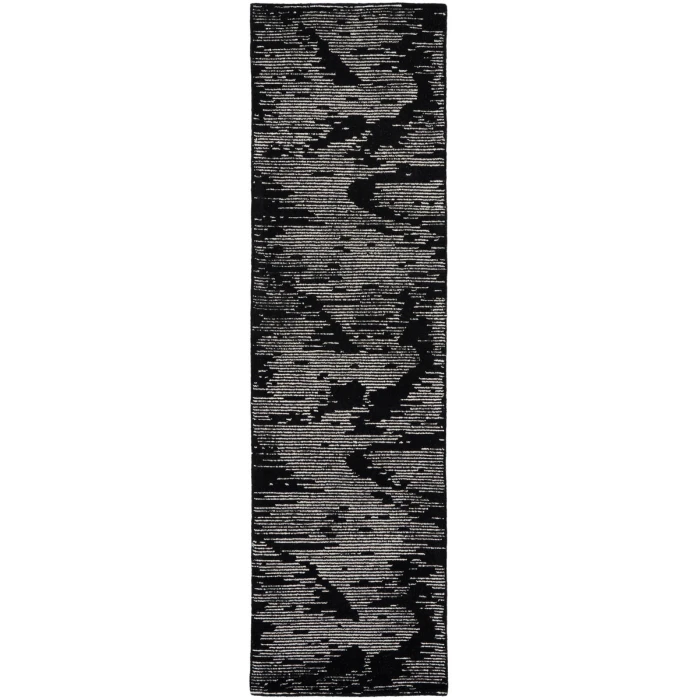 Michael Amini Ma30 Star Area Rug SMR02 Black Ivory