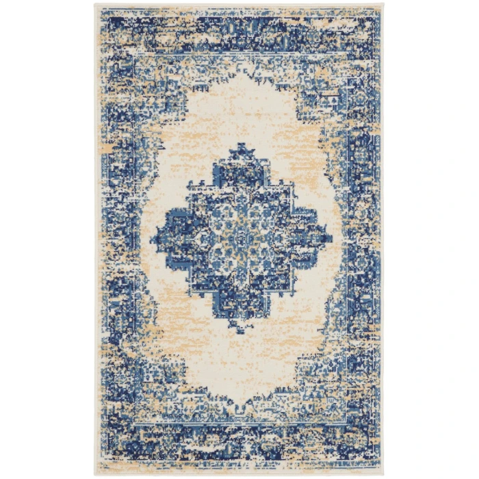 Nourison Grafix Area Rug GRF14-White
