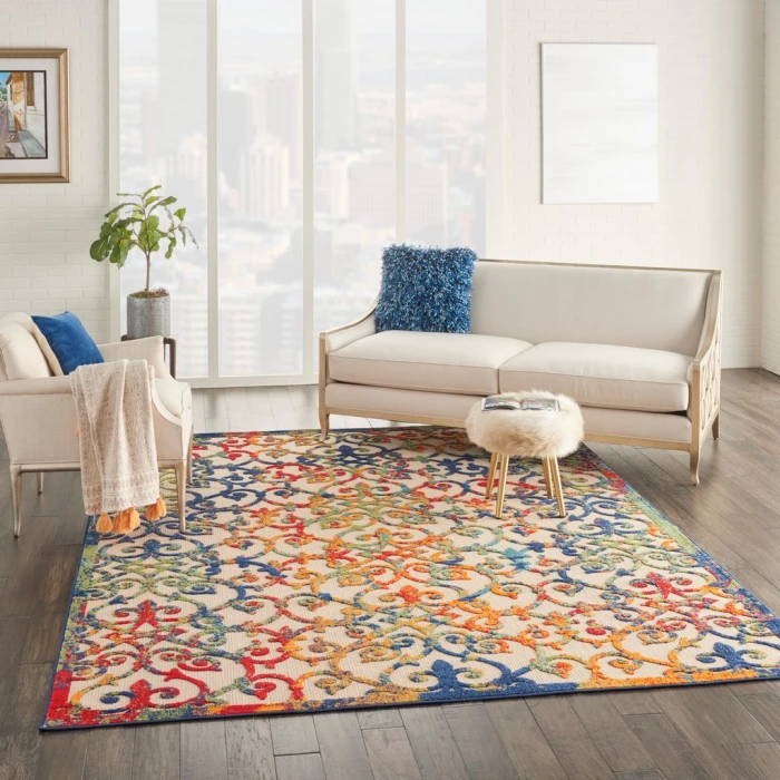 Nourison Aloha Area Rug ALH21-Multicolor