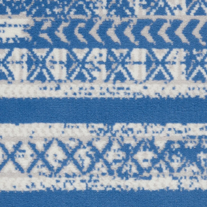 Nourison Whimsicle Area Rug WHS16-Light Blue Ivory