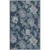 Nourison Home Garden Oasis GOA03 Navy 3 ft. X 5 ft. Area Rug