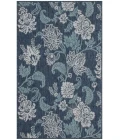 Nourison Garden Oasis Navy GOA03 3 ft. X 5 ft. Rectangle Rug