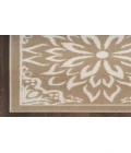 Nourison Jubilant Taupe JUB06 6 ft. X 9 ft. Rectangle Rug