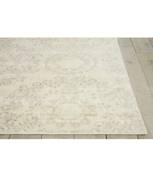Nourison Home Tranquility Ivory TNQ03 3ft.9in. x 5ft.9in. Rect. Rug