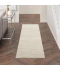 Nourison Essentials Ivory Beige Area Rug NRE01-Ivory Beige