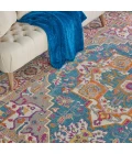 Nourison Passion Area Rug PSN20-Teal Multicolor