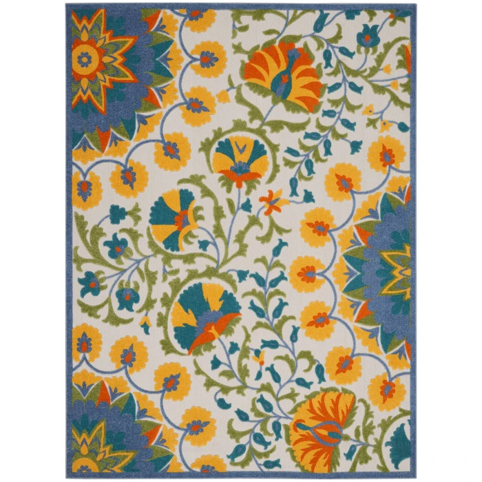 Nourison Aloha Area Rug ALH22 Multicolor 12' x 15'