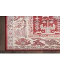 Nourison Vintage Home Red VNH02 5 ft. X 7 ft. Rectangle Rug