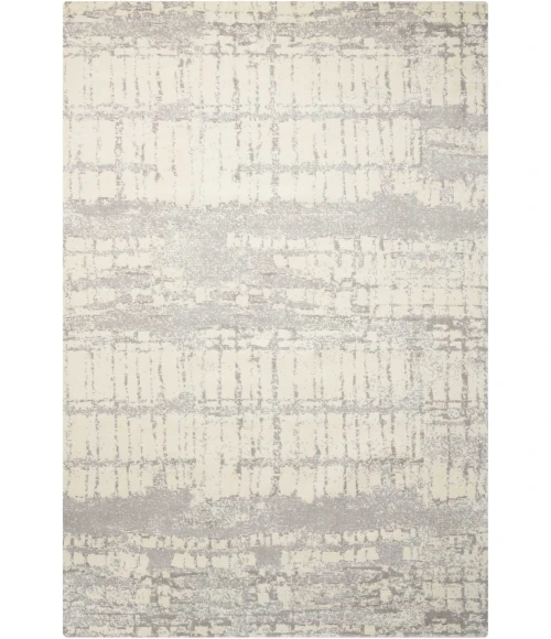 Nourison Twilight Area Rug TWI10 Ivory 5'6" x 8'