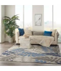 Nourison Aloha Area Rug ALH18-Grey/Blue