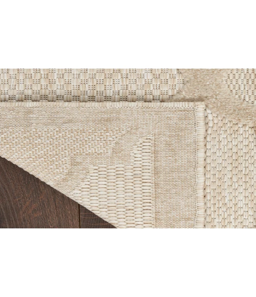 Nourison Easy Care Cream NES01 5 ft. X 7 ft. Rectangle Rug