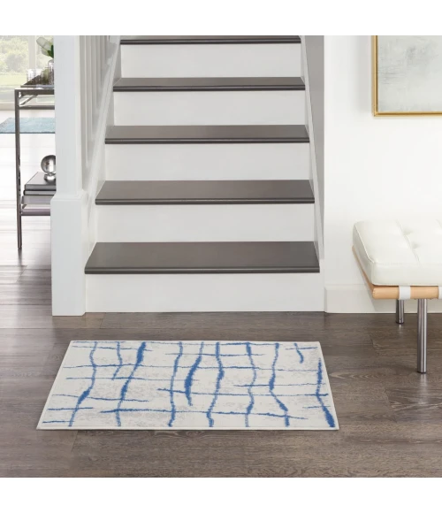 Nourison Whimsicle Area Rug WHS09-Ivory Blue