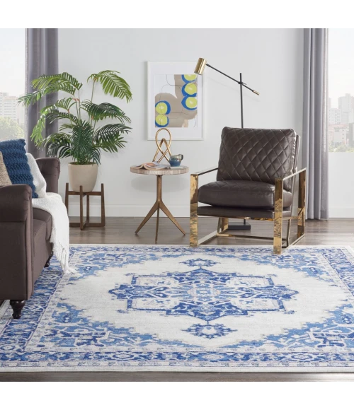 Nourison Whimsicle Area Rug WHS03-Ivory Blue