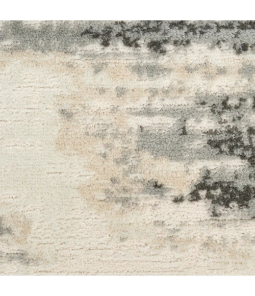 Nourison Serenity Home Grey Multicolor SRH12 3 ft. 11 in. X 5 ft. 11 in. Rect. Rug