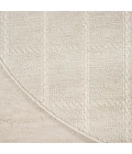Nourison Serenity Home Ivory Cream SRH05 4 ft. X Round Rug