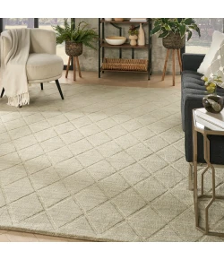 Nourison Home Wool Haven WOH01 Sage 7 ft. 9 in. X 9 ft. 9 in. Area Rug