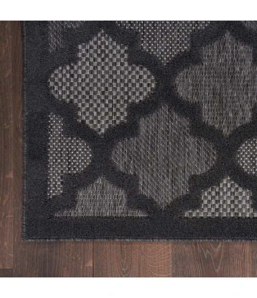 Nourison Easy Care Area Rug NES01 Charcoal/Black