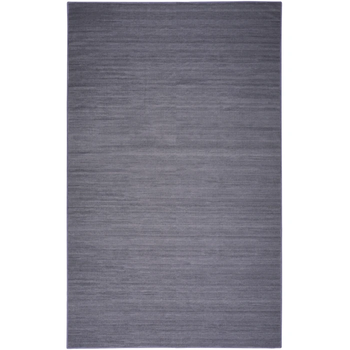 Nourison Washable Essentials Navy WAE01 4 ft. X 6 ft. Rectangle Rug