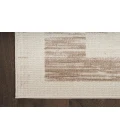 Nourison Serenity Home Mocha Ivory SRH07 2 ft. 2 in. X 7 ft. 6 in. Rectangle Rug