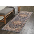 Nourison Home Lagos Navy LAG01 2ft.3in. x 7ft.6in. Rect. Rug