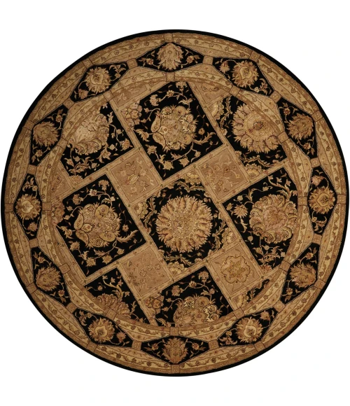Nourison Home Nourison 3000 Black 3107 8ft. x Round Round Rug