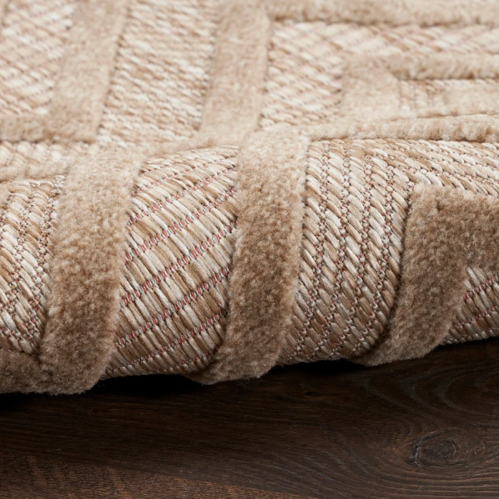 Nourison Versatile Area Rug NRV01 Natural Beige