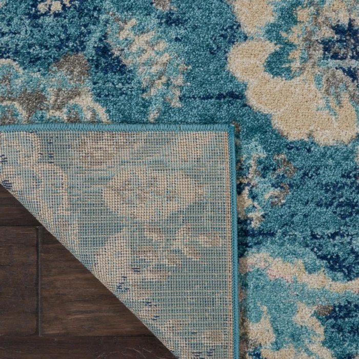 Nourison Tranquil Runner Area Rug TRA02-Turquoise
