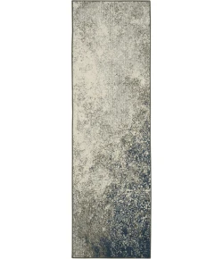Nourison Home Passion PSN10 Charcoal Ivory 1 ft. 10 in. X 6 ft. Area Rug