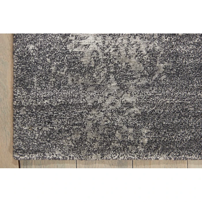 Nourison Silk Shadows Graphite SHA14 10 ft. X 14 ft. Rect. Rug