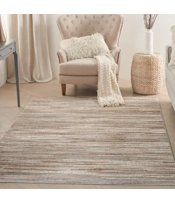 Nourison Home Elation ETN01 Ivory Grey 6 ft. X 9 ft. Area Rug