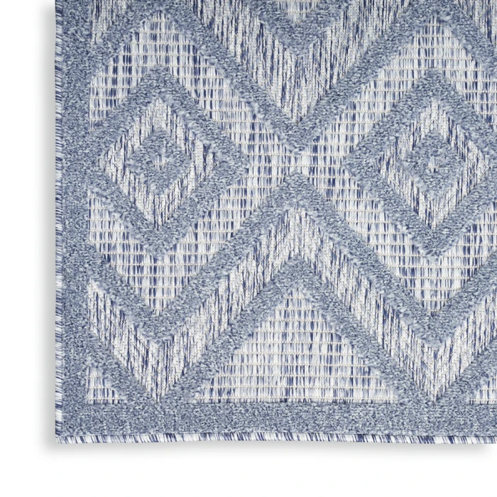 Nourison Versatile Area Rug NRV01 Denim Blue