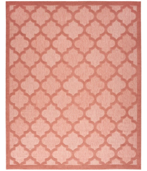 Nourison Easy Care Area Rug NES01 Coral/Orange