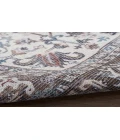 Nicole Curtis Machine Washable Series 1 Olive Ivory SR104 2 ft. 2 in. X 12 ft. Rectangle Rug