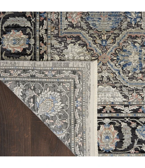 Nourison Starry Nights Area Rug STN10 Grey/Navy 8'6" x 11'6"
