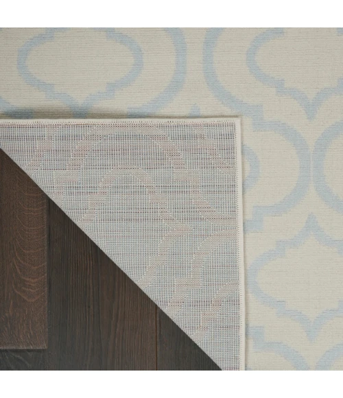 Nourison Jubilant Area Rug JUB19-Ivory/Blue