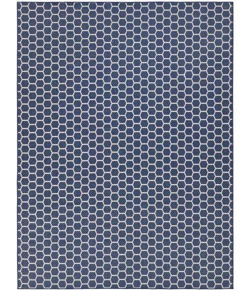 Nourison Twist Reversible Navy TWS01 9 ft. X 12 ft. Rect. Rug