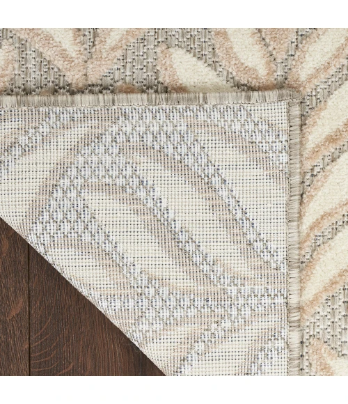 Nourison Aloha Area Rug ALH35 Ivory Grey