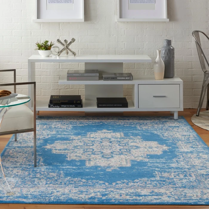Nourison Grafix Area Rug GRF14-Blue
