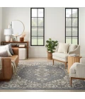 Nourison Quarry Blue QUA05 10 ft. X 14 ft. Rect. Rug